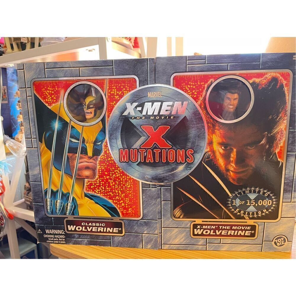 2000 Toy Biz Marvel X-Men The Movie X Mutations Classic & Movie Wolverine Figure